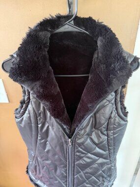 REVERSIBLE COZY FUR VEST